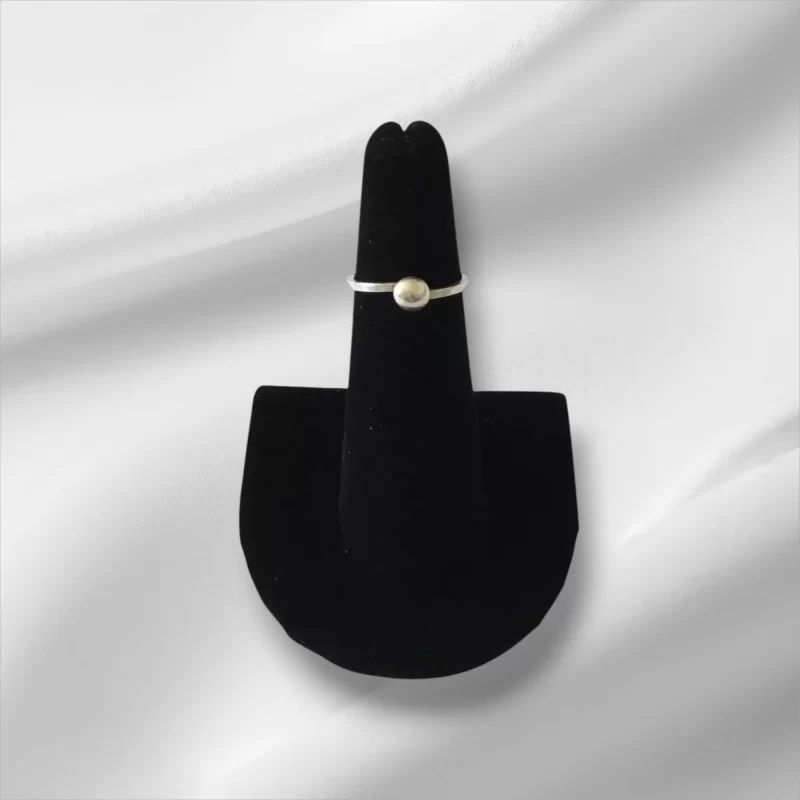 Sterling Silver Ball Ring