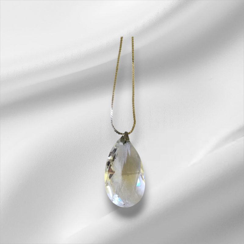 Sterling Silver Necklace w/Pendant 16"