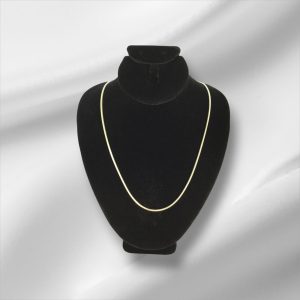 Sterling Silver Rope Style Necklace 18"