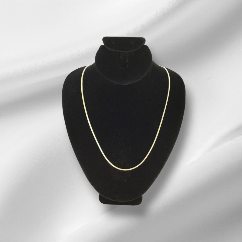 Sterling Silver Rope Style Necklace 18"