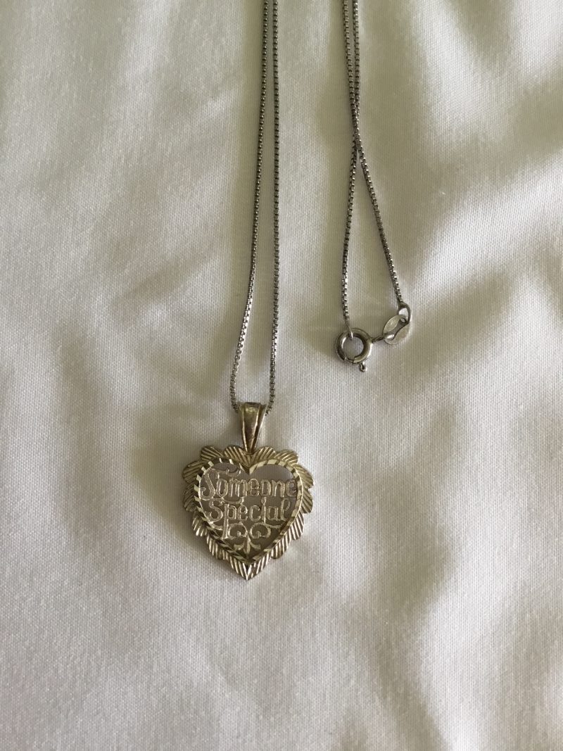Sterling Silver Necklace w/Heart "Someone Special" Pendant 18” - Image 3