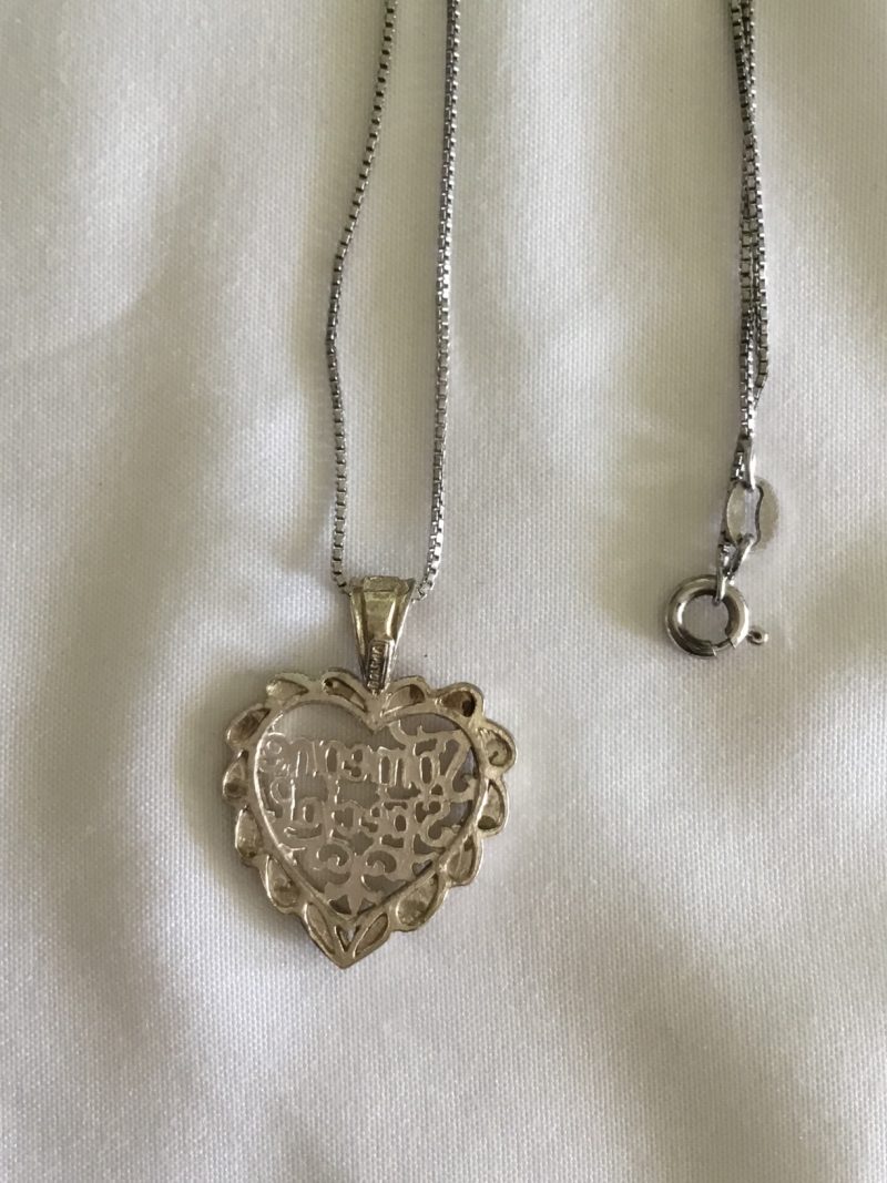 Sterling Silver Necklace w/Heart "Someone Special" Pendant 18” - Image 2