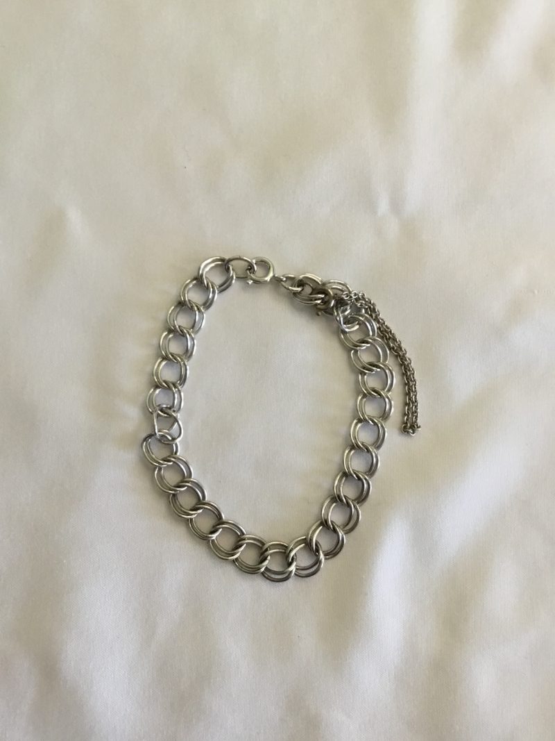 Sterling Silver Link Bracelet 6" - Image 4