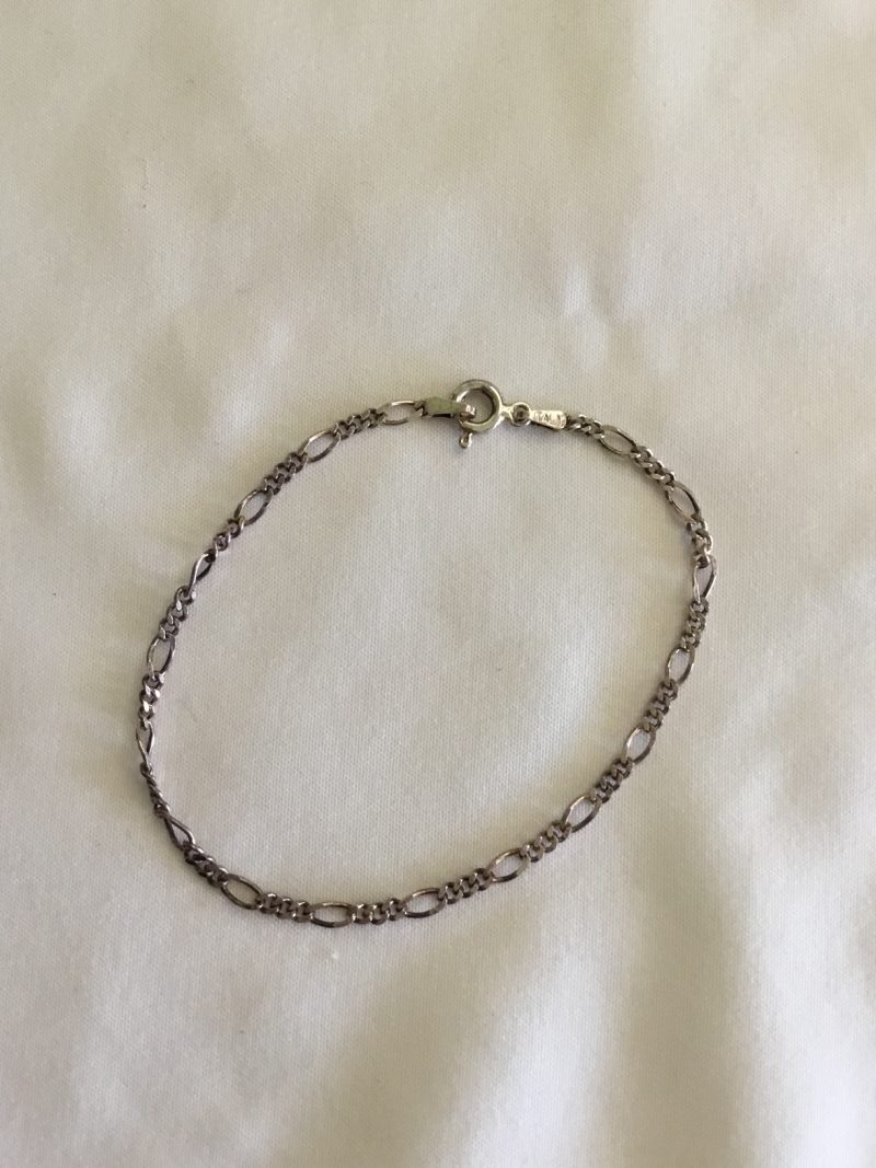 Sterling Silver Link Bracelet 6" - Image 4