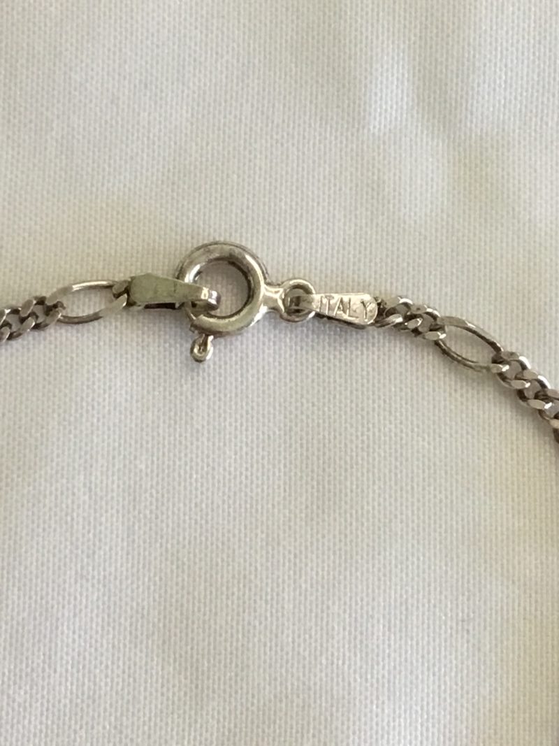 Sterling Silver Link Bracelet 6" - Image 3