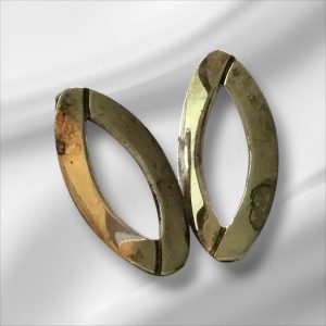 Sterling Silver Drop Pierced Earrings 1.25 x .25