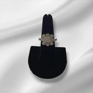 Judith Ripka Sterling Silver Ring, Size 7