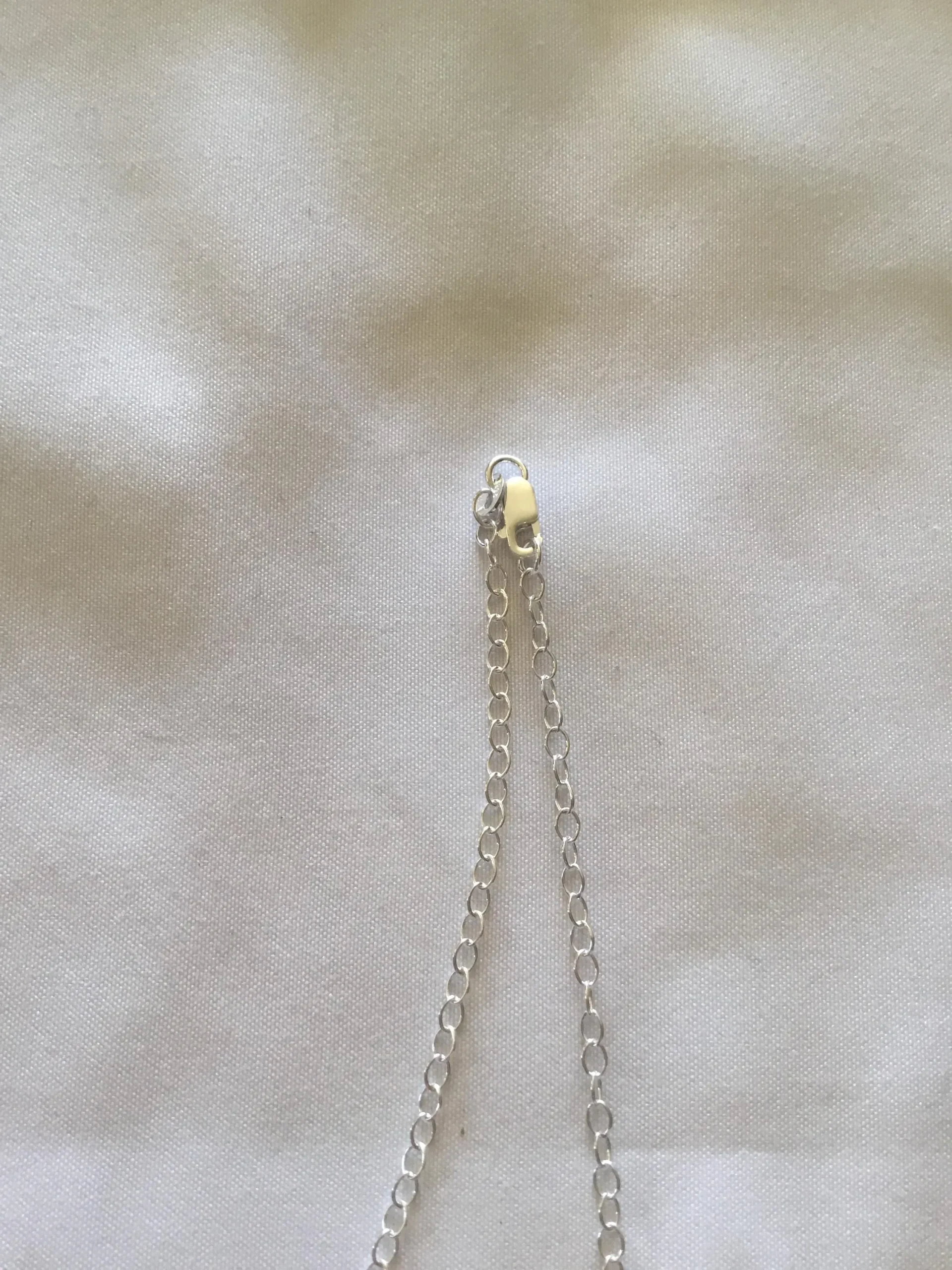 925 Sterling Silver Necklace 16" - Image 4