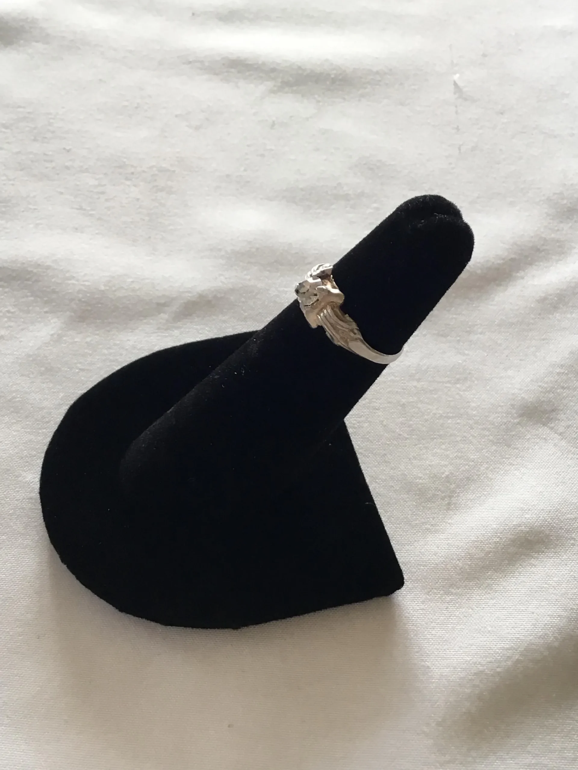 Dainty Sterling Silver Ring, Size 5 - Image 4