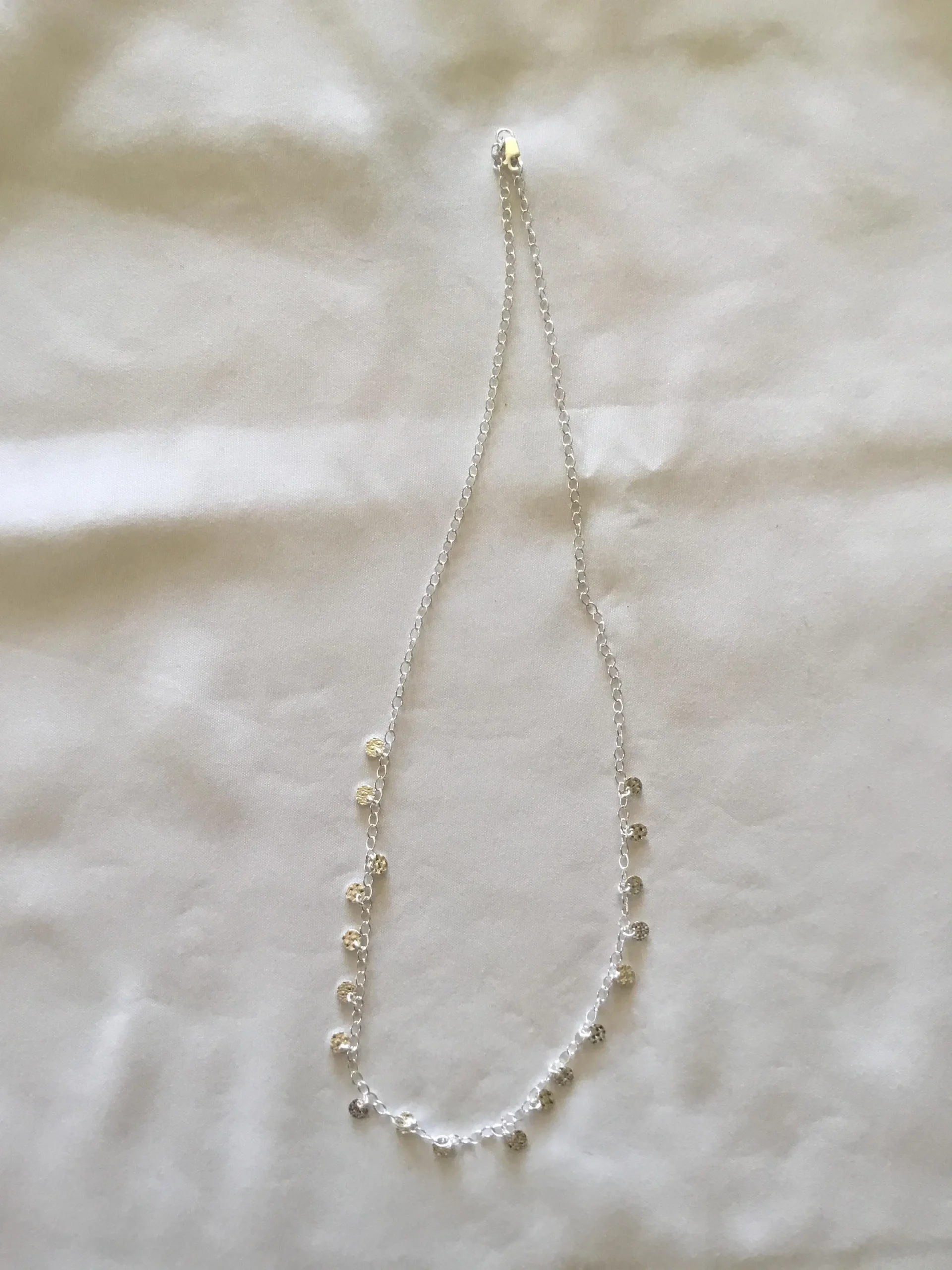 925 Sterling Silver Necklace 16" - Image 2