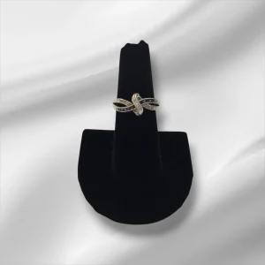 Sterling Silver Twisted Knot Ring, Size 7