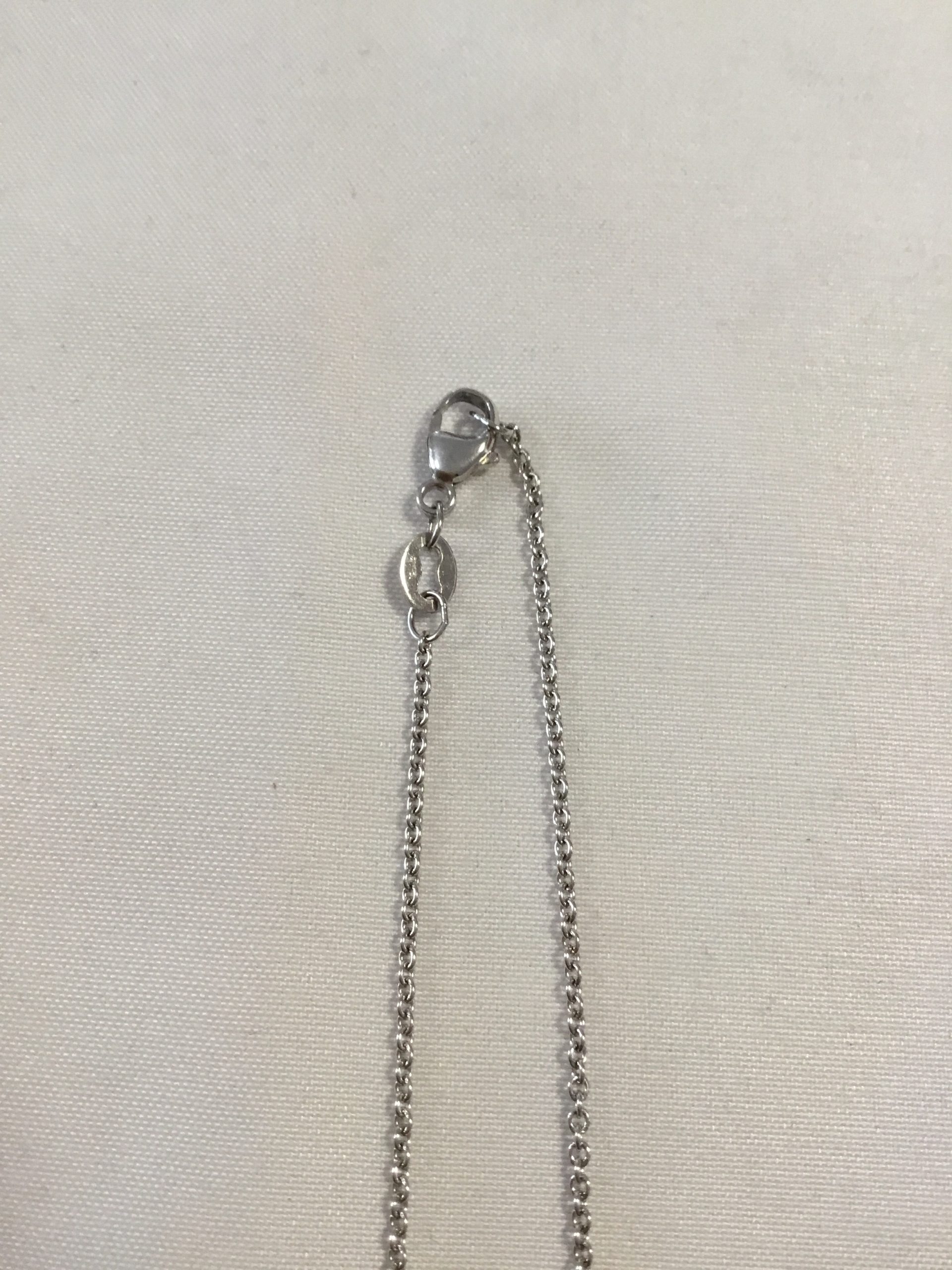 Sterling Silver Heart Bracelet 7" - Image 2