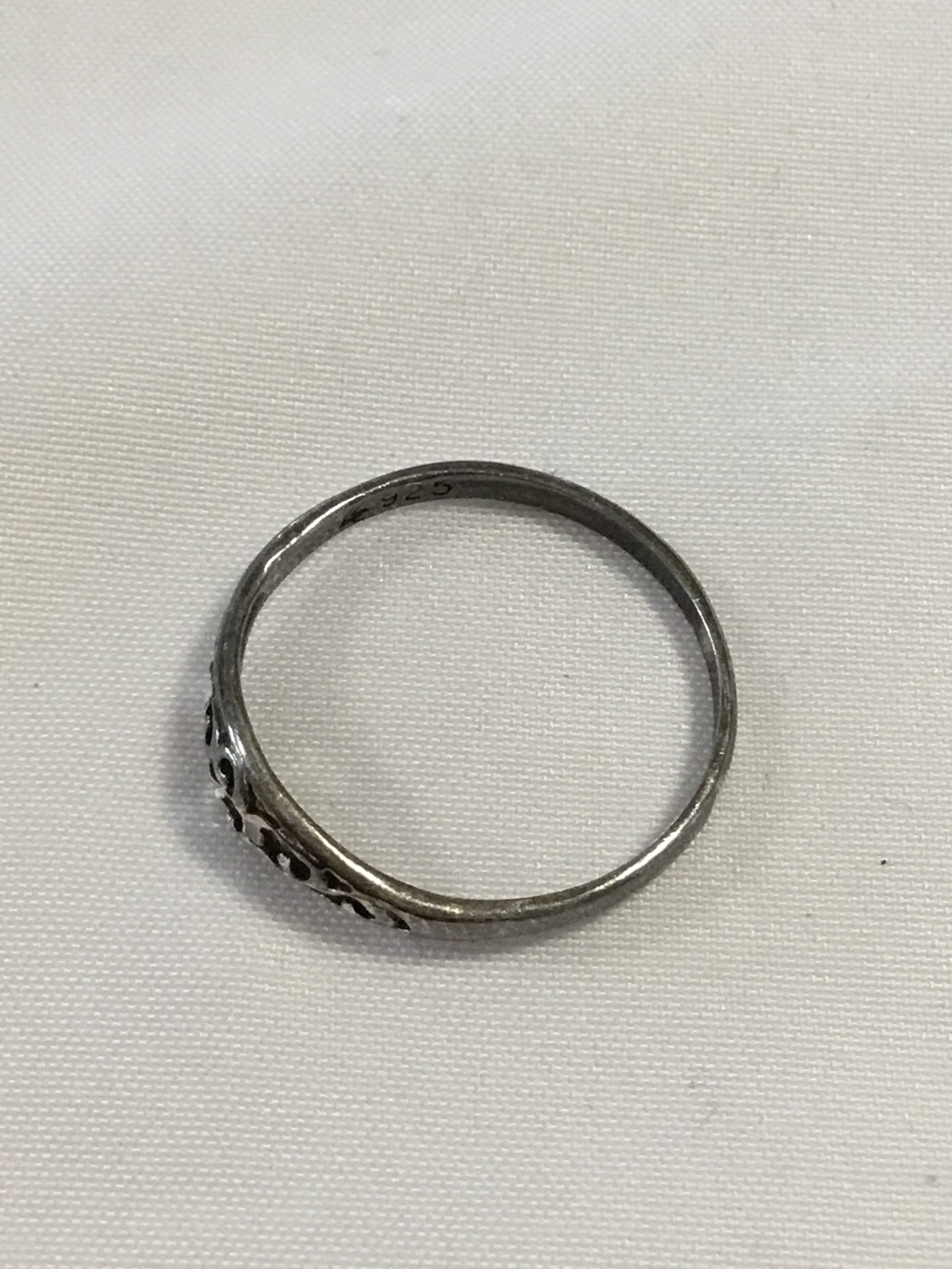 Sterling Silver Ring, Size 9 - Image 2
