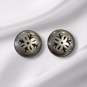 Sterling Silver Brown Stud Earrings (Copy)