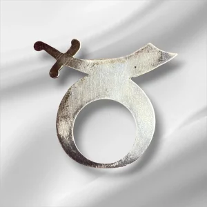 Sterling Masonic Shriners Sterling Brooch Marked 'Raphael & Sons New Haven'