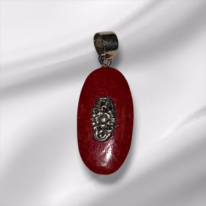 Sterling Silver Pendant 1"