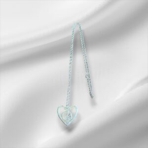 Sterling Silver Heart Pendant w/Chain 18"