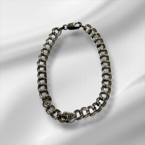 Sterling Silver Link Bracelet 6"