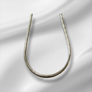 Sterling Silver Snake Chain Necklace 16"